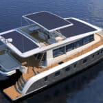 yacht écologique silent 55 panneaux solaires