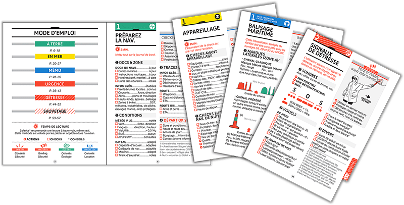 Check list des Marins-Safetics pages intérieures